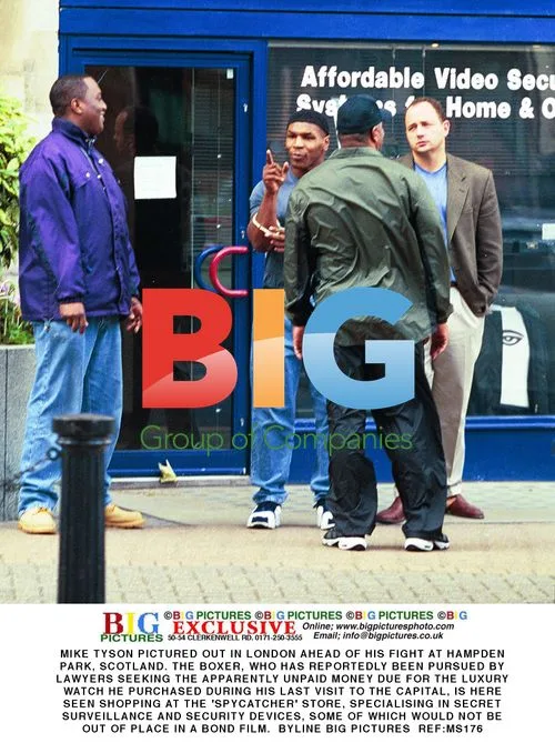 Mike Tyson Spotted Shopping in London