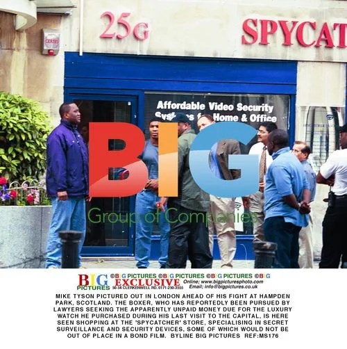 Mike Tyson Seen Shopping at Spycatcher Store