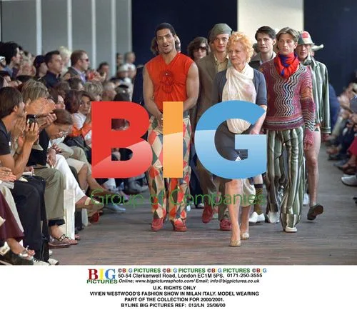 Vivien Westwood Fashion Show in Milan, Italy