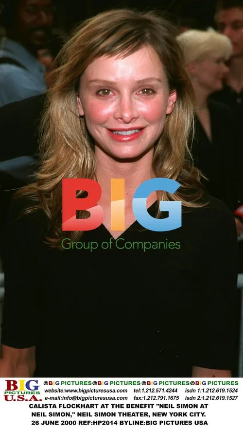 Calista Flockhart at Neil Simon Benefit