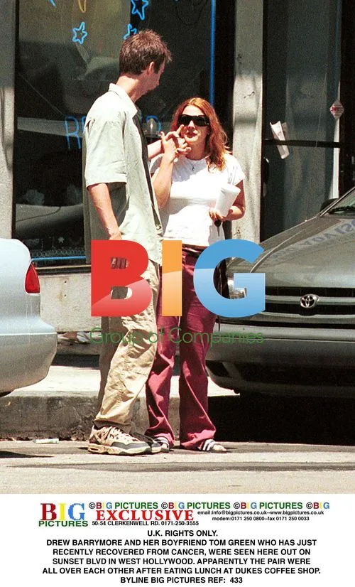 Drew Barrymore and Tom Green spotted in LA