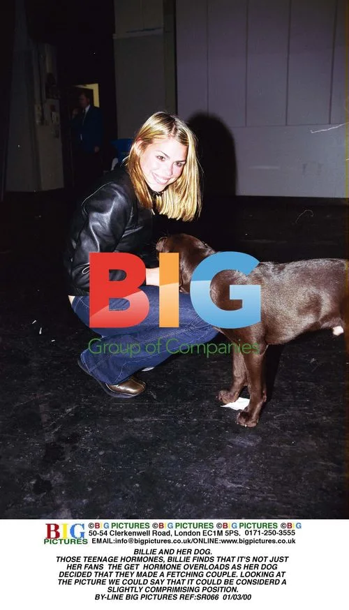 Billie and Her Dog