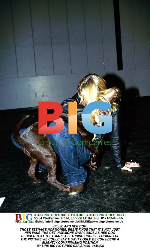 Billie and Her Dog