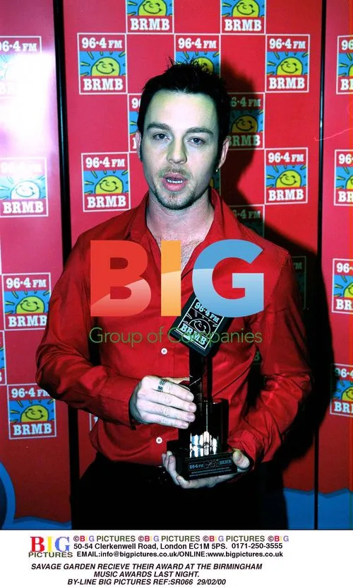 Savage Garden Receive Award at Birmingham Music Awards