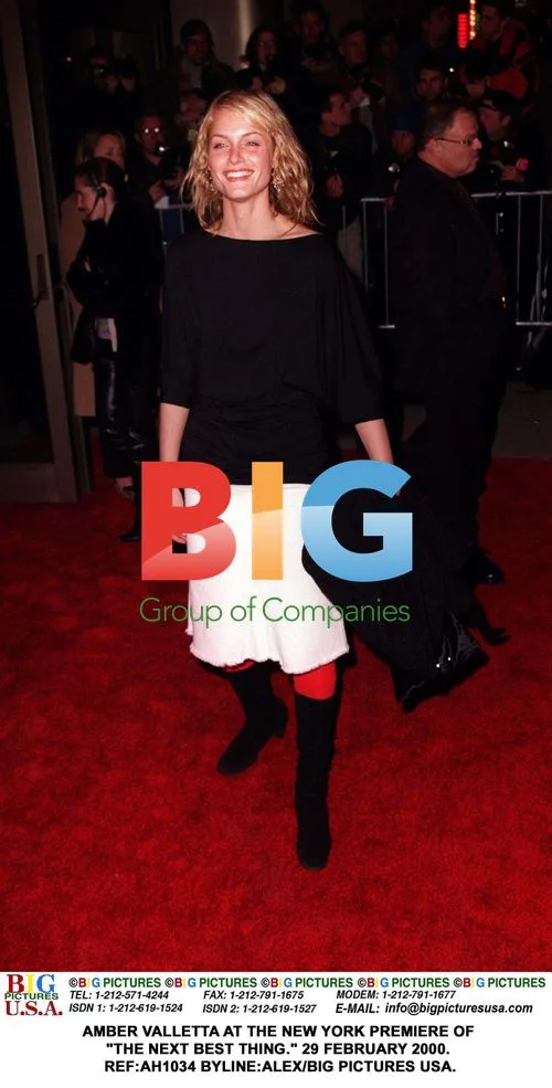AMBER VALLETTA at "The Next Best Thing" Premiere