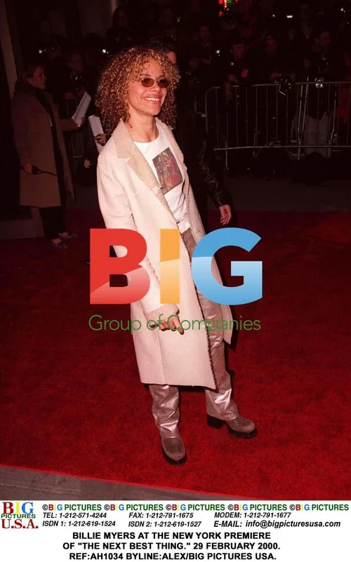 Billie Myers at "The Next Best Thing" Premiere