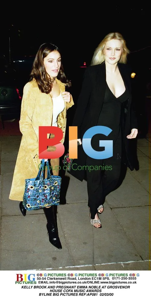 KELLY BROOK and EMMA NOBLE at COFA Music Awards