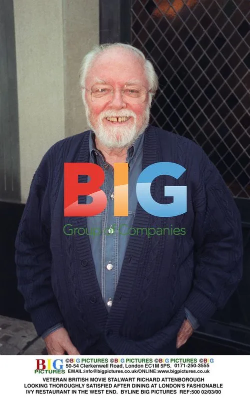 Richard Attenborough Dining at The Ivy