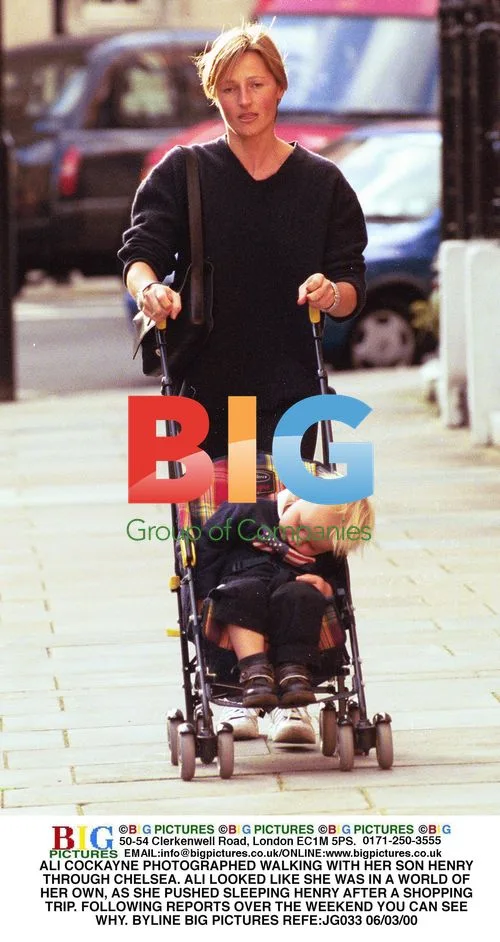 Ali Cockayne Walks with Son Henry