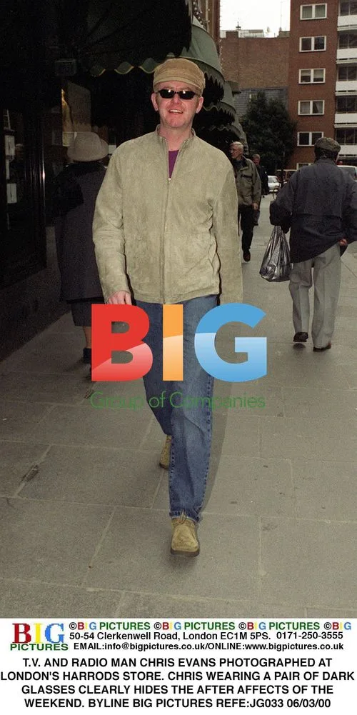 Chris Evans at Harrods