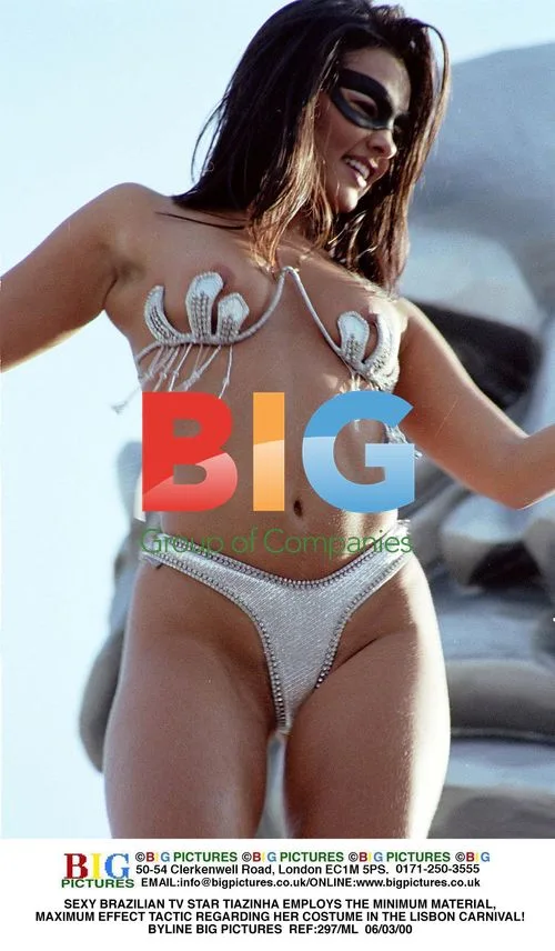 BRAZILIAN TV STAR TIAZINHA AT LISBON CARNIVAL