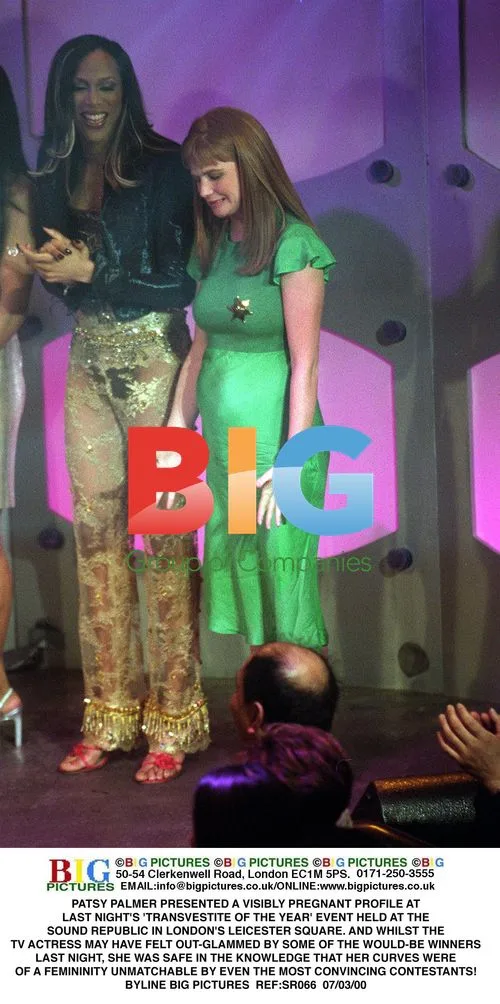 Patsy Palmer at 'Transvestite of the Year'
