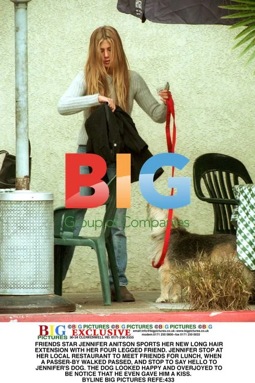 Jennifer Aniston's Day Out with Her Dog