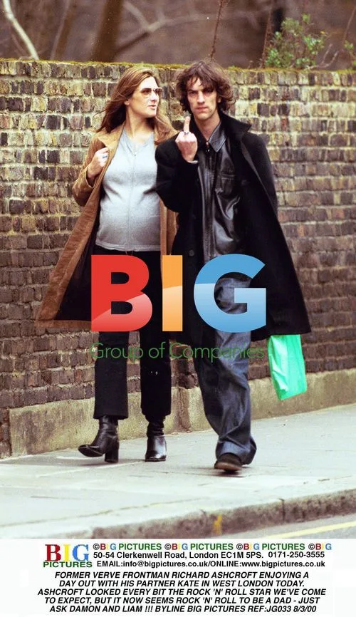Richard Ashcroft enjoys day out with partner Kate