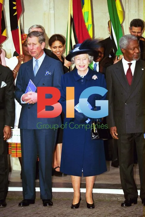 Queen and Prince Charles at Commonwealth Celebration