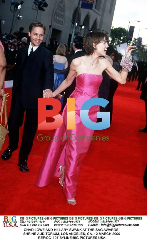 Chad Lowe and Hillary Swank at SAG Awards