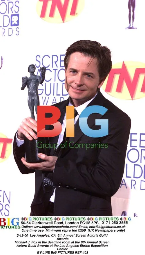 Michael J. Fox at 6th Annual SAG Awards