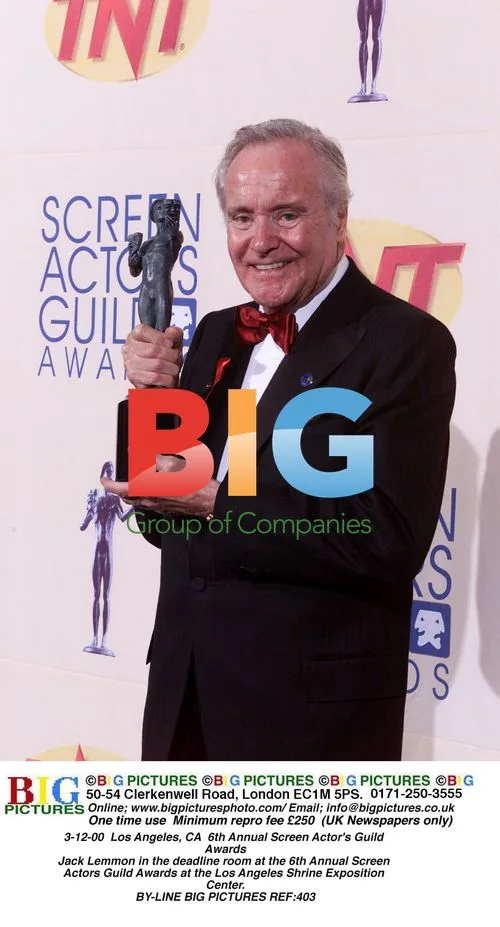 Jack Lemmon at 6th Annual SAG Awards