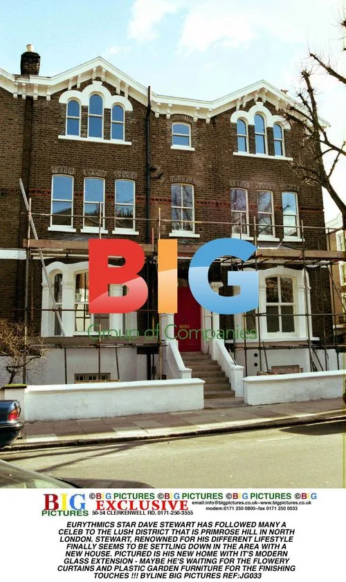 Dave Stewart's New Primrose Hill Home