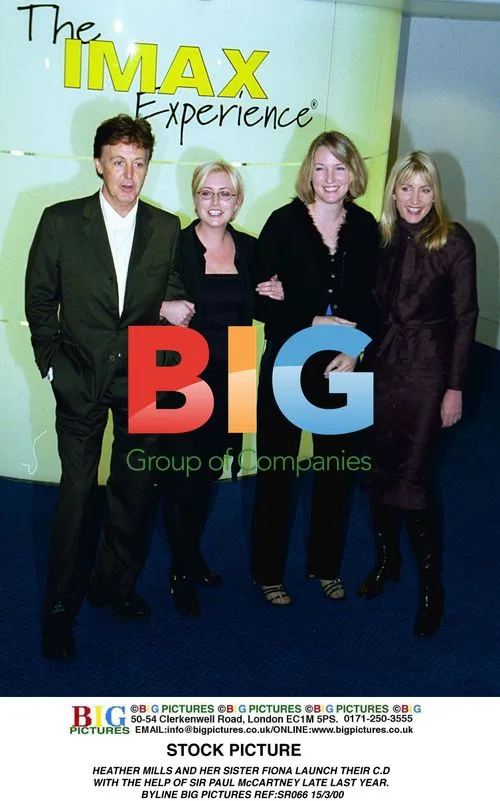 Heather Mills and Fiona Launch CD with Paul McCartney
