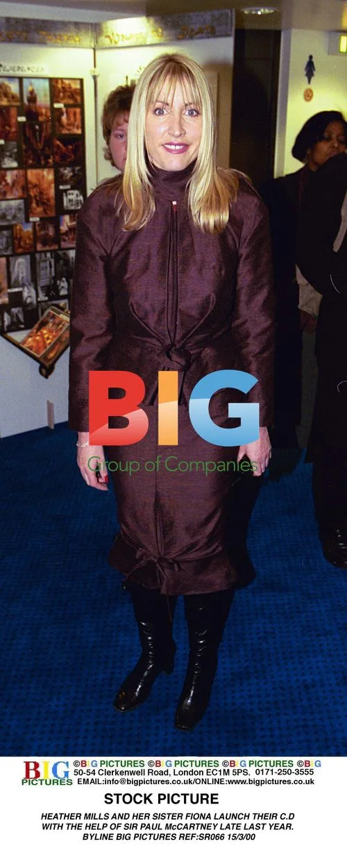Heather Mills and Fiona Launch CD with Paul McCartney