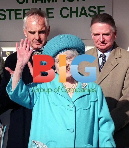 Queen Mother at Cheltenham Horse Races