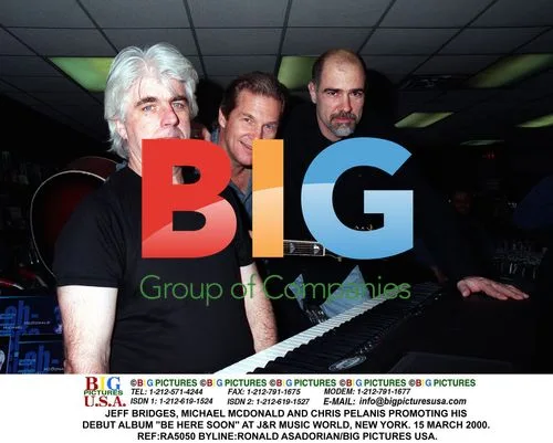 JEFF BRIDGES, MICHAEL MCDONALD at Album Promo