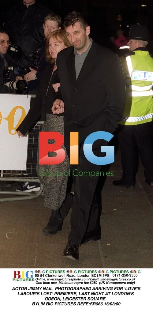 Jimmy Nail Arriving at 'Love's Labour's Lost' Premiere