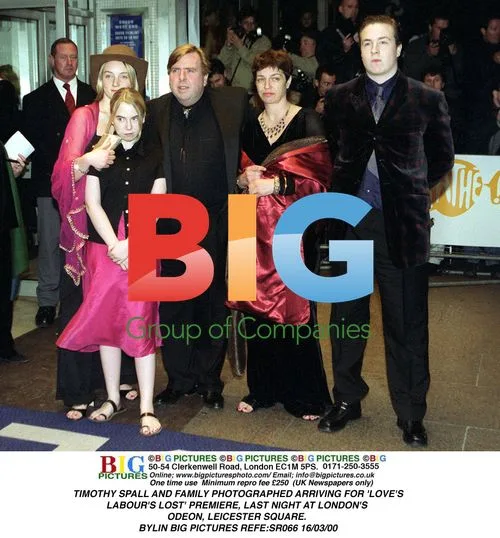 Timothy Spall and Family at 'Love's Labour's Lost' Premiere