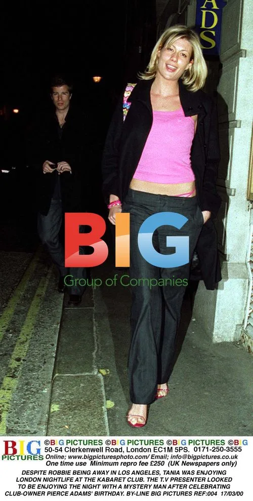 Tania Streker Enjoys London Nightlife