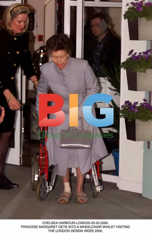 Princess Margaret at London Design Week 2000