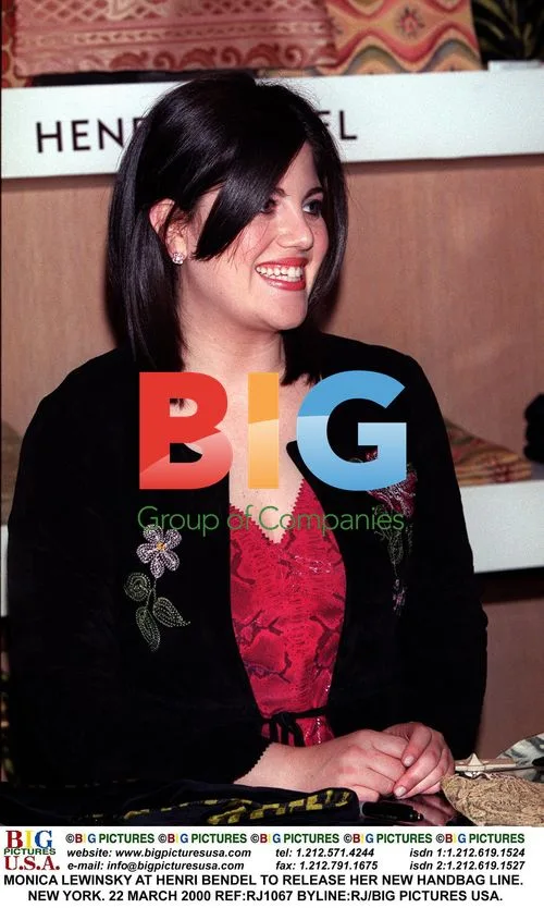 MONICA LEWINSKY LAUNCHES HANDBAG LINE