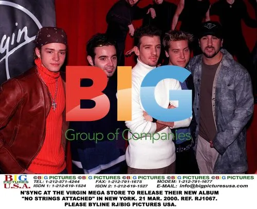 N'SYNC releases new album at Virgin Mega Store