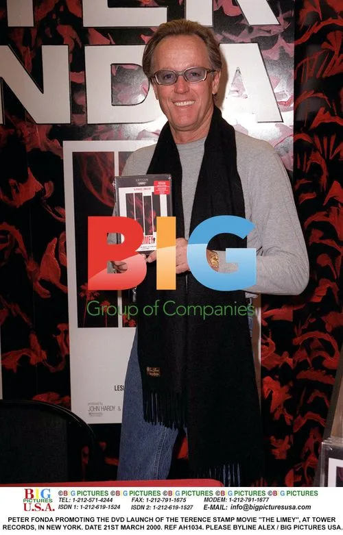 Peter Fonda Promoting "The Limey" DVD