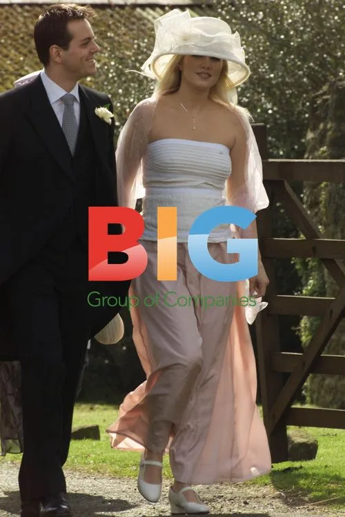 James and Emma Major attend Elizabeth's wedding