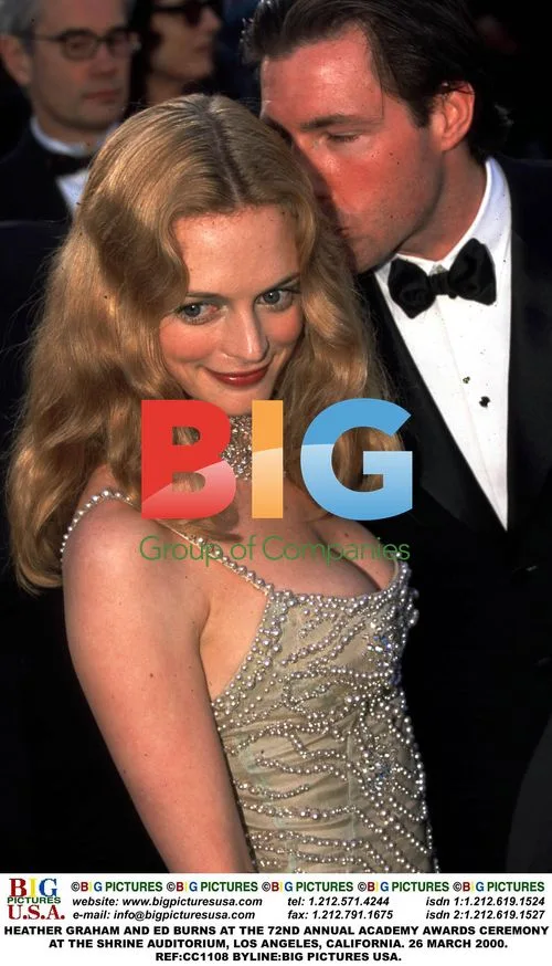 Heather Graham and Ed Burns at Academy Awards