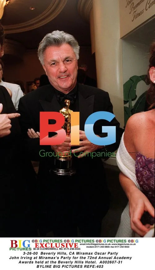 John Irving at Miramax's Oscar Party
