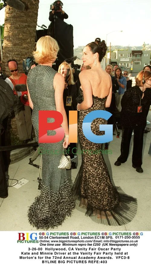 Kate and Minnie Driver at Vanity Fair Oscar Party