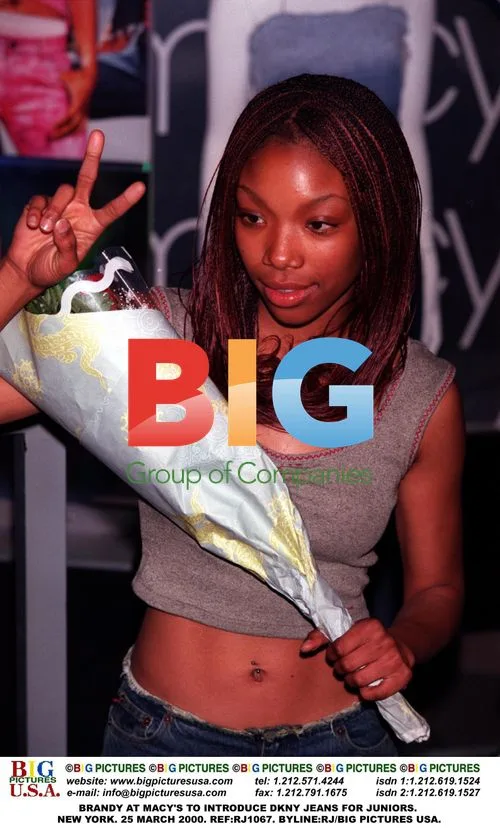 Brandy at Macy's DKNY Jeans Launch