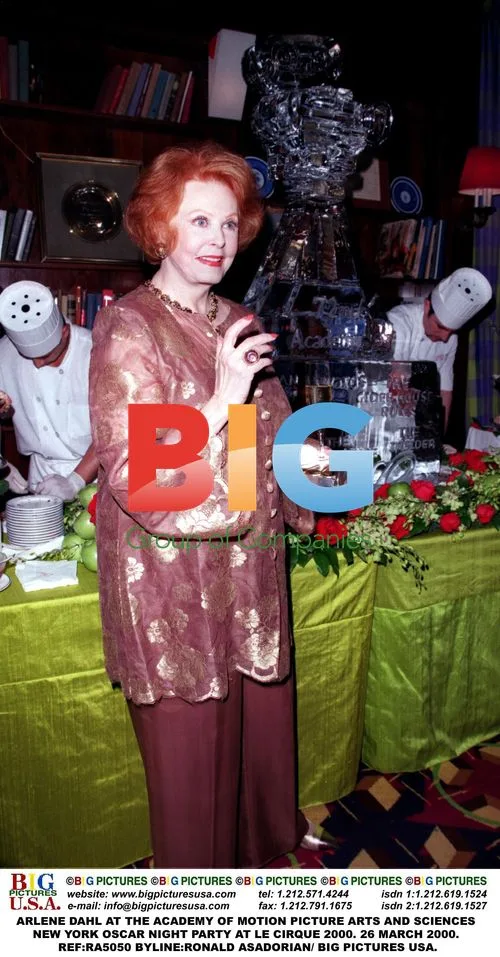 ARLENE DAHL at the NY Oscar Night Party