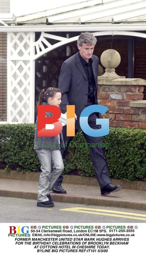 Mark Hughes at Brooklyn Beckham's Birthday