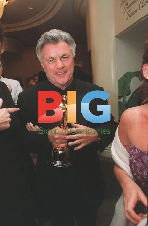 John Irving at Miramax Oscar Party