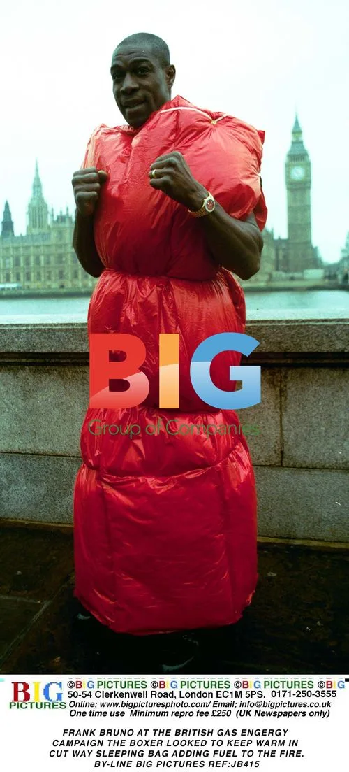 Frank Bruno at British Gas Energy Campaign