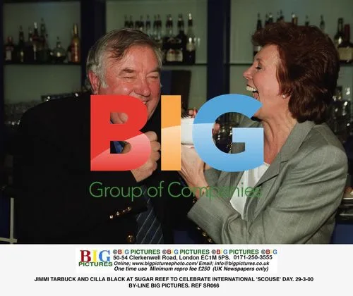 Jimmi Tarbuck and Cilla Black Celebrate 'Scouse' Day