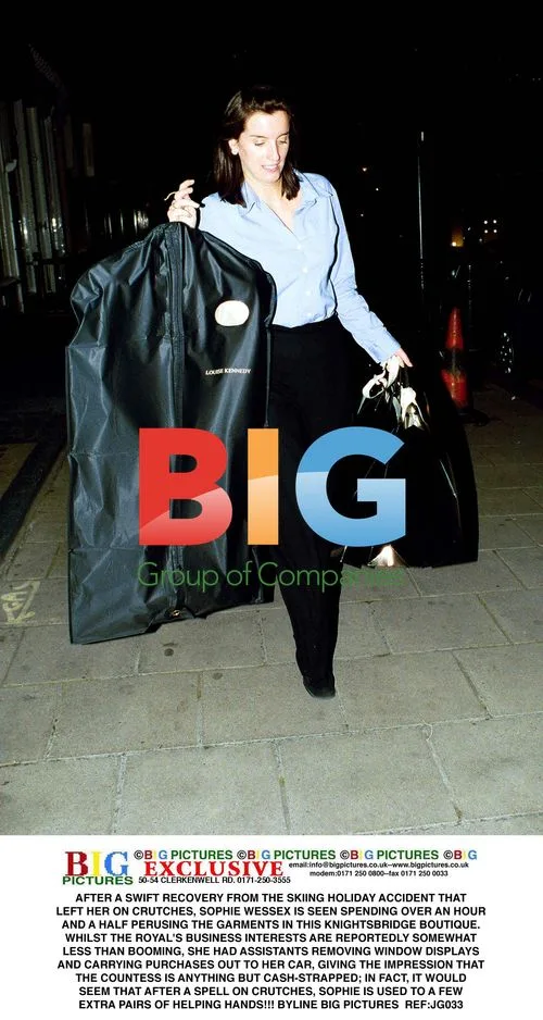 Countess Wessex Shopping in Knightsbridge