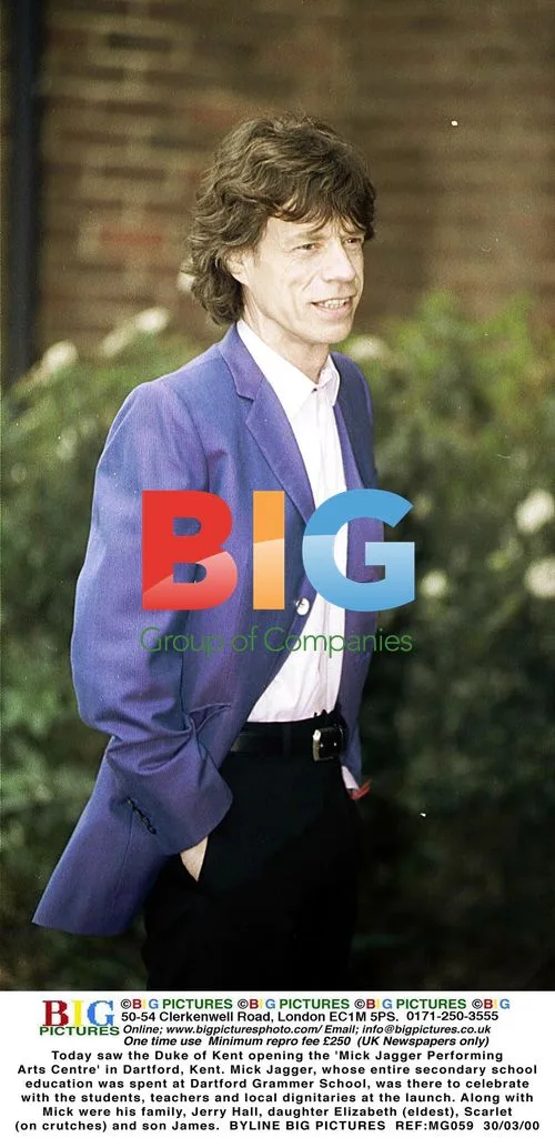Mick Jagger opens performing arts centre in Dartford