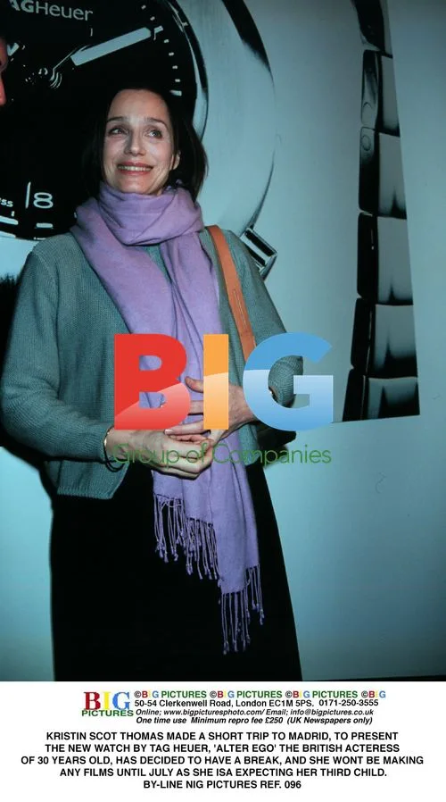 Kristin Scot Thomas Presents New Tag Heuer Watch