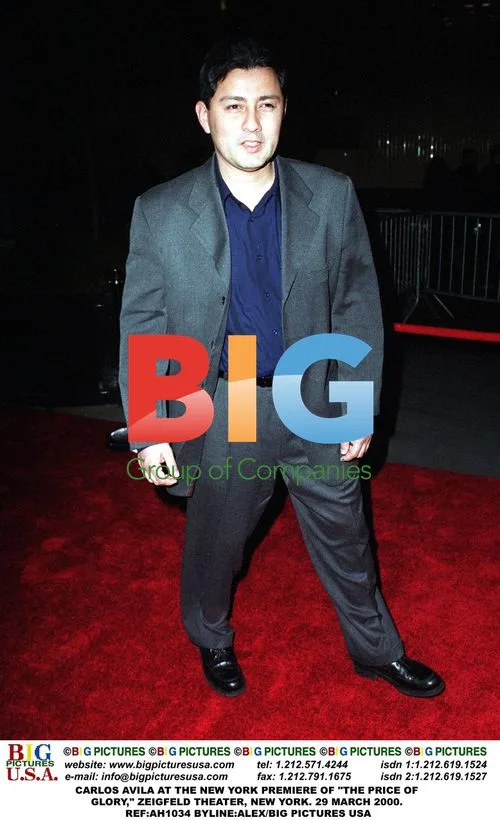 Carlos Avila at NY Premiere of "The Price of Glory"
