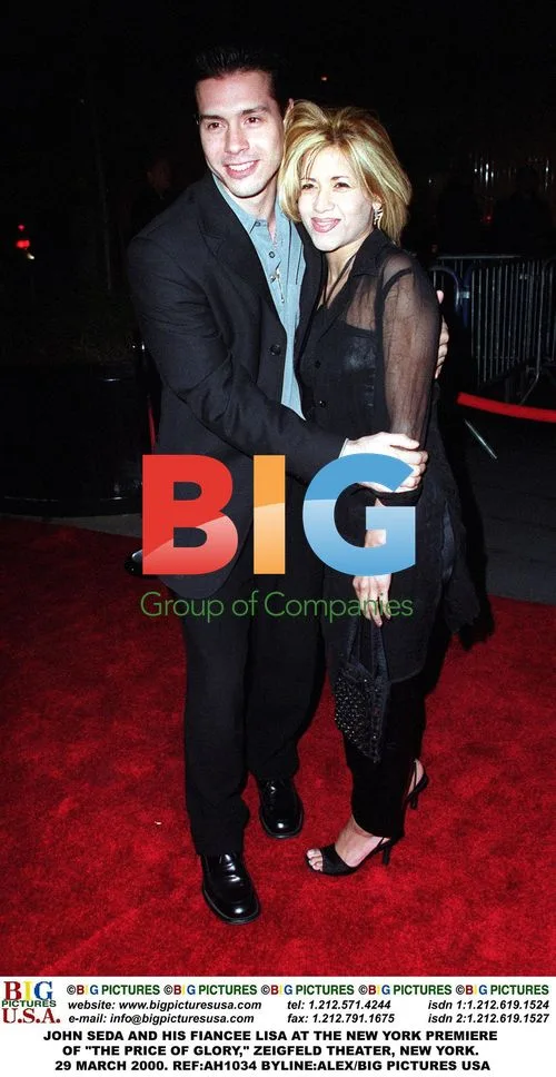John Seda and Fiancee at 'The Price of Glory' Premiere