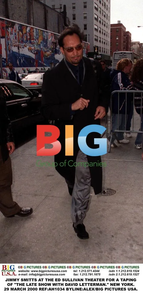 Jimmy Smitts at 'The Late Show' taping